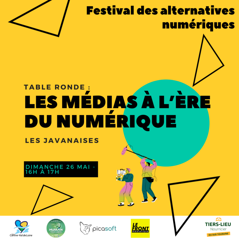 Affiche Festival Alternatives numérique - Table ronde