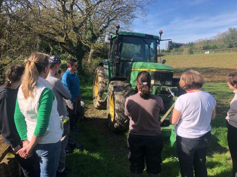 Photo des membres de la ferme à l'assiette