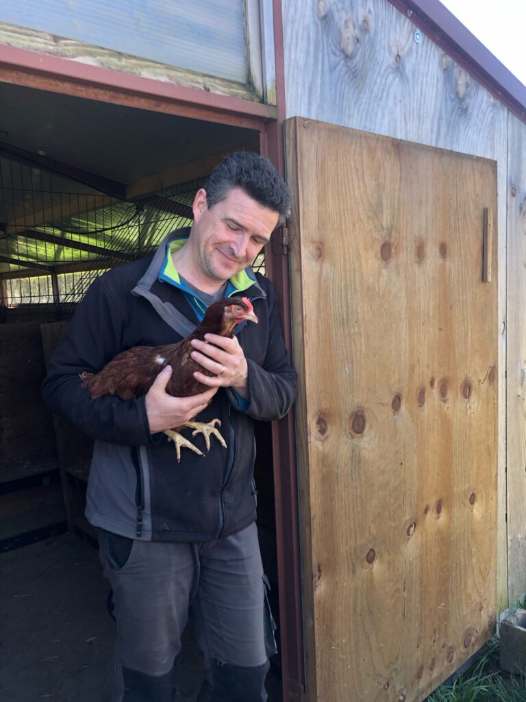 Phot de Cédric de La Ferme dans le Panier